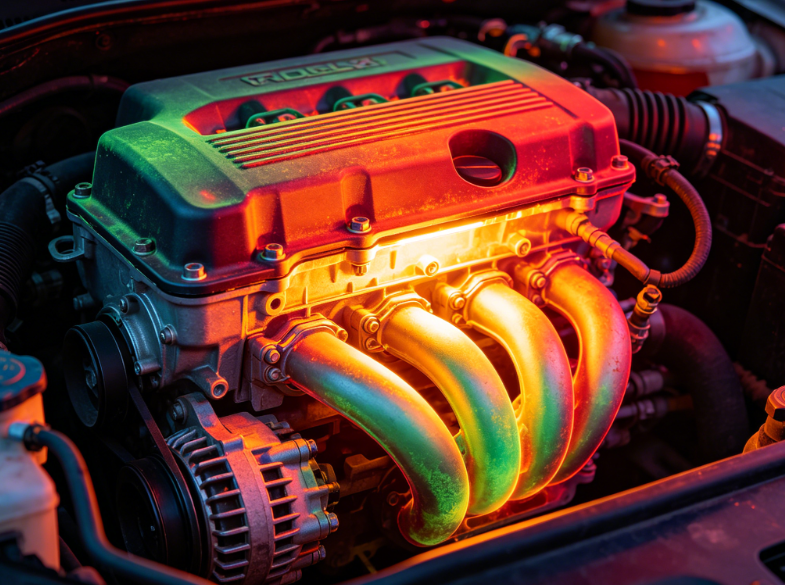 How Thermal Cameras Work in Automotive Diagnostics (Emissivity, Sensors & Heat Explained)