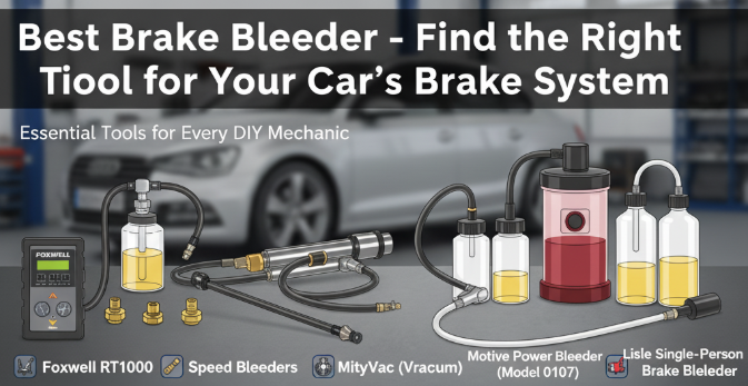 Best Brake Bleeder – Find the Right Tool for Your Car’s Brake System