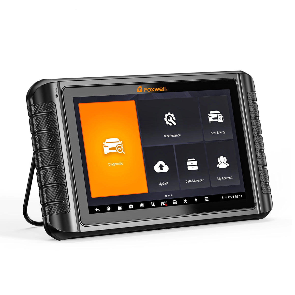 NT1009 left side angle displaying the compact design and interface.