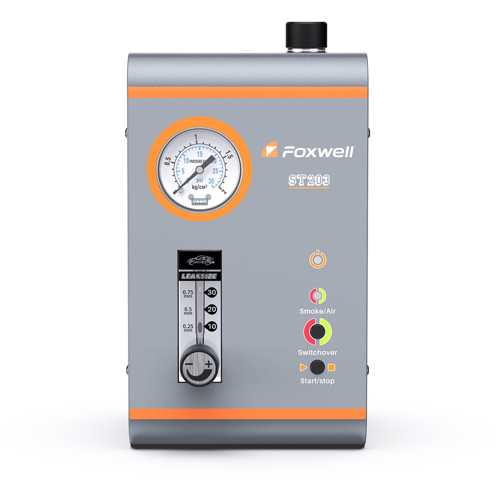 Foxwell ST203 Automotive Smoke Machine Leak Detector with Built-in Air Pump, EVAP & Exhaust Leak Tester