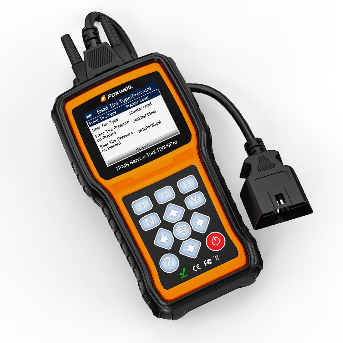 Foxwell T2000 Pro TPMS Tool Supports Activating, Relearning, Programming and Diagnose TPMS Sensors