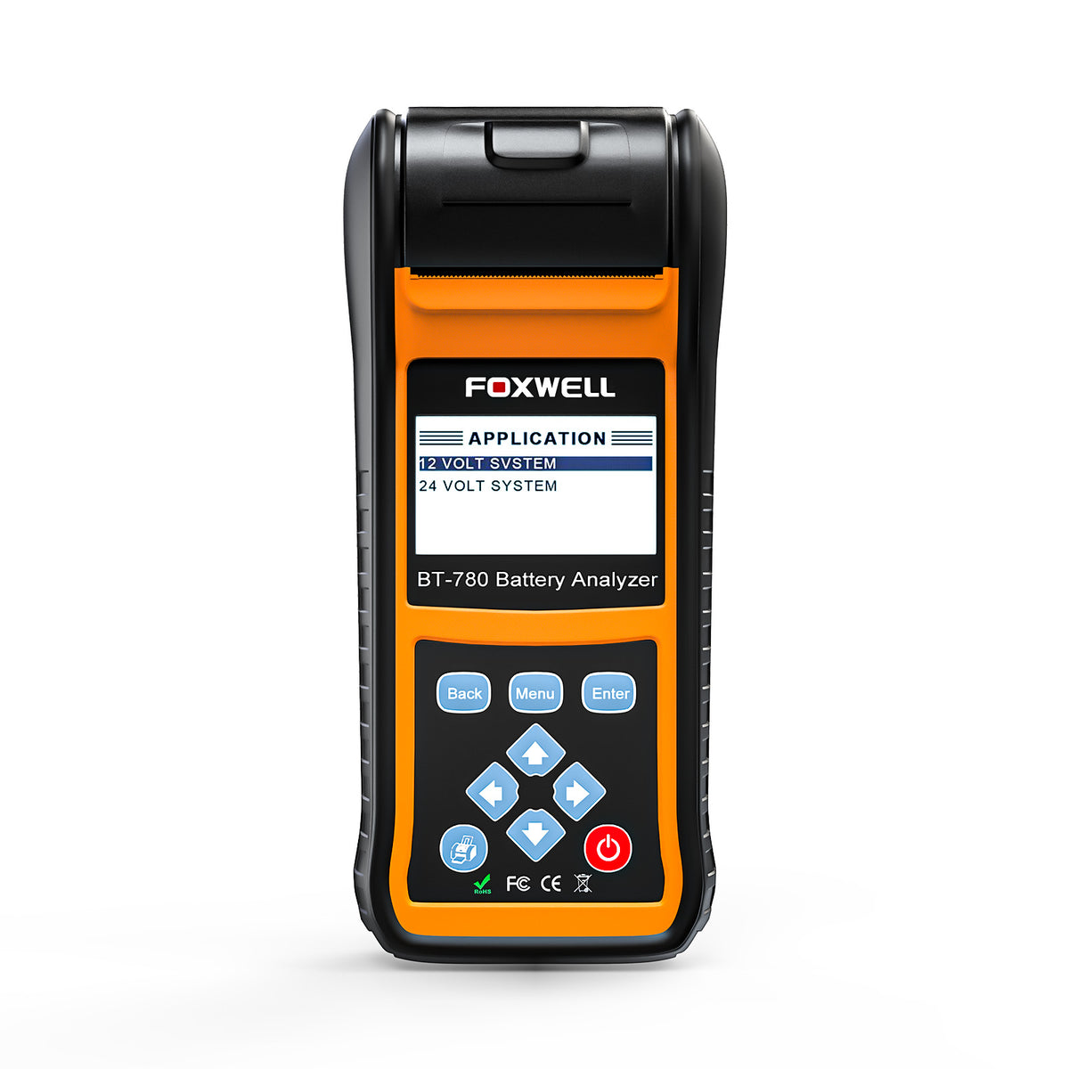 Foxwell BT780 Battery Analyzer Supports Start-Stop System Test With Built-in Thermal Printer - Foxwell Diag