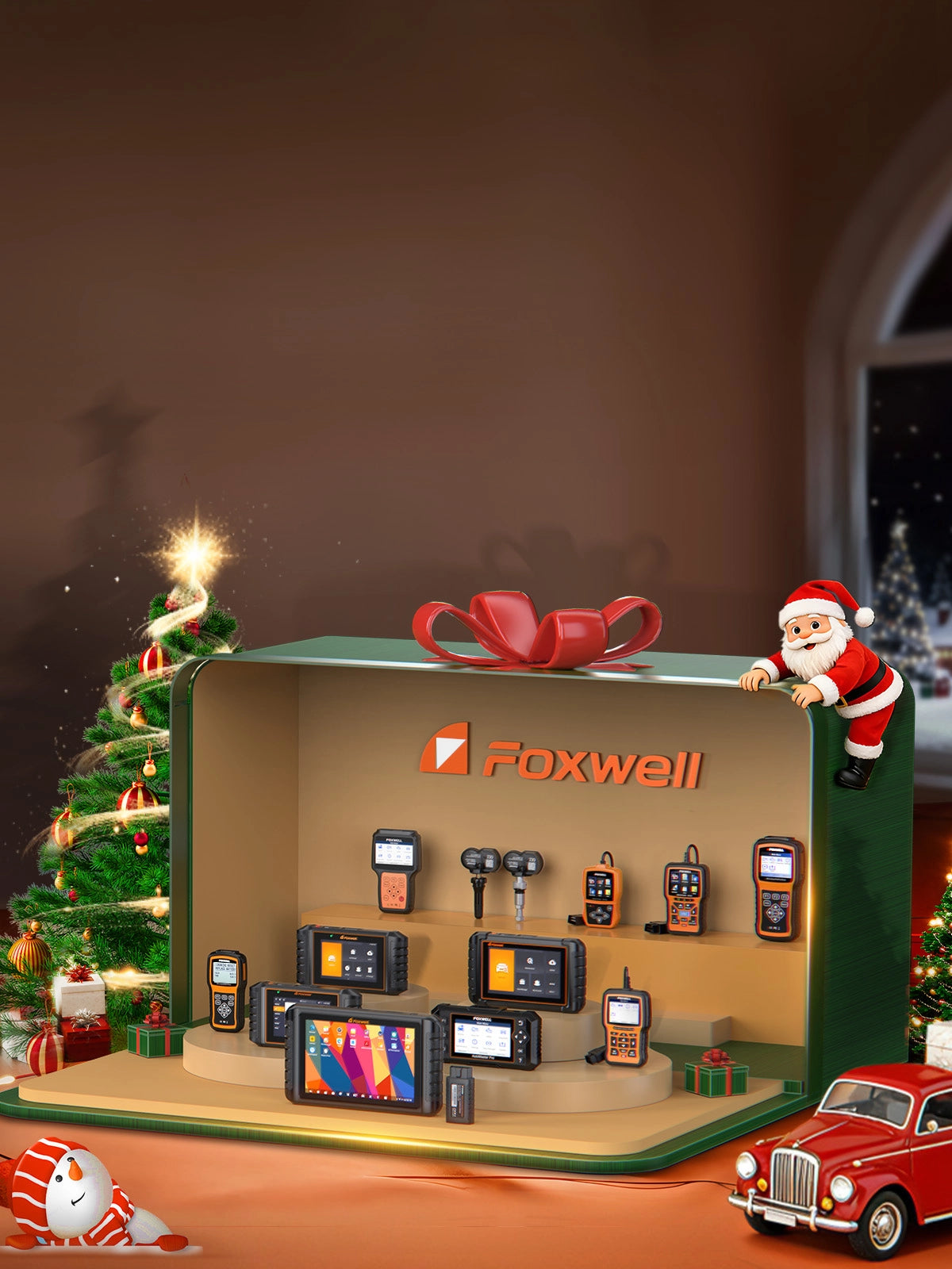 Foxwell Christmas Mega Sale inner: The Biggest Savings of the Year Are Here!