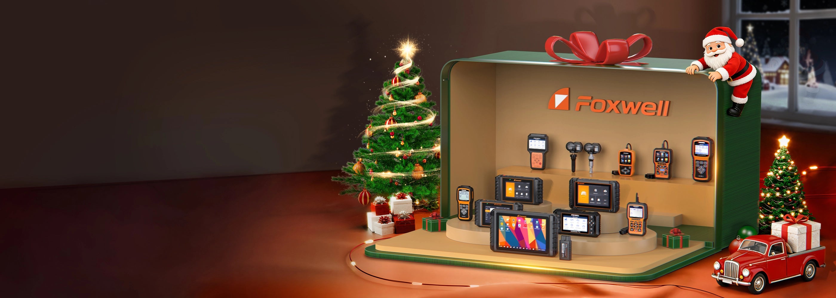 Foxwell Christmas Mega Sale for computer inner: The Biggest Savings of the Year Are Here!