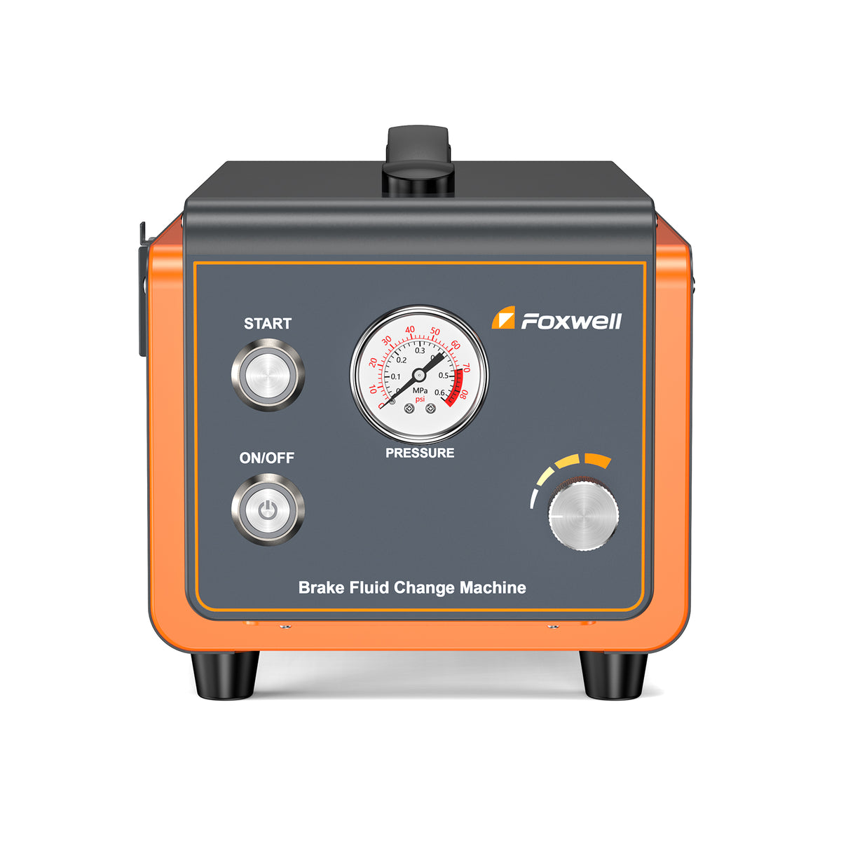 Foxwell RT1000 Automatic Brake Bleeder Kit Dual Pulse Vacuum Brake Fluid Exchanger with Pressure Gauge