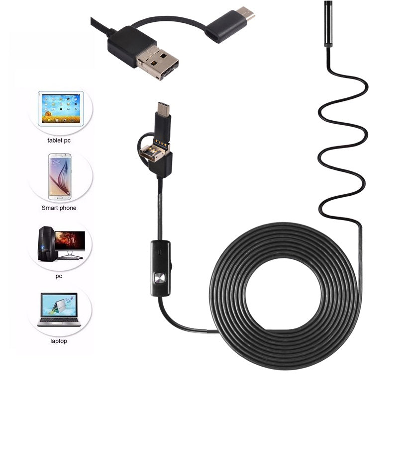 Foxwell borescope ES100 For android, PC,  1920×1080P Inspection Camera