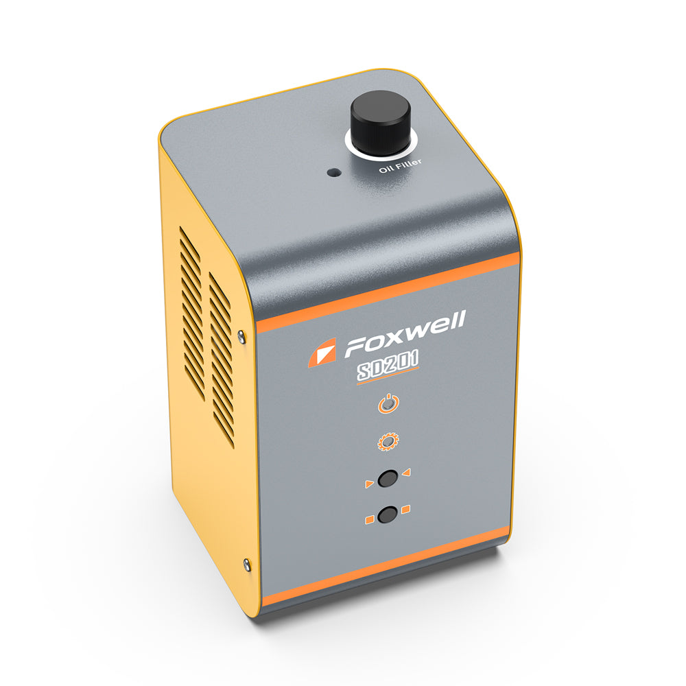 Foxwell SD201 Smoke Leak Detector for Cars - All Pipeline System Leak Testing (EVAP, Exhaust, Turbo)