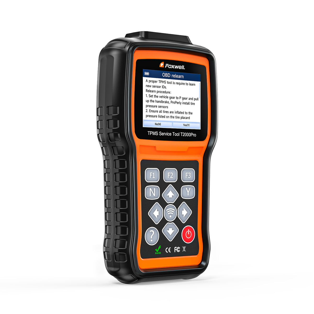 Foxwell T2000 Pro TPMS Tool Supports Activating, Relearning, Programming and Diagnose TPMS Sensors