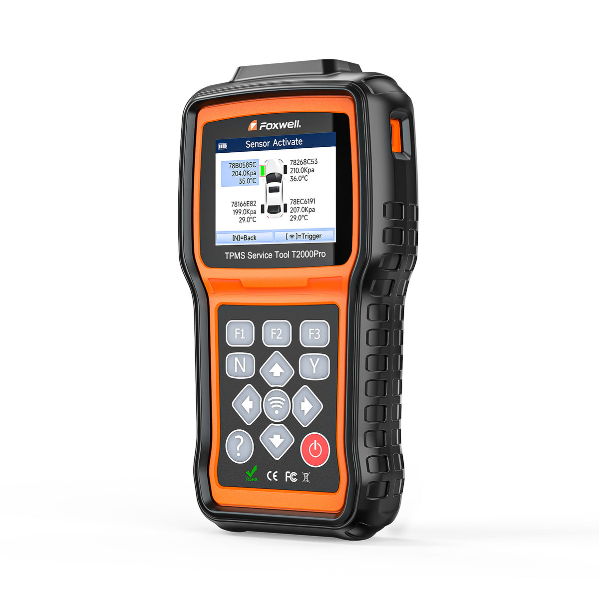 Foxwell T2000 Pro TPMS Tool Supports Activating, Relearning, Programming and Diagnose TPMS Sensors